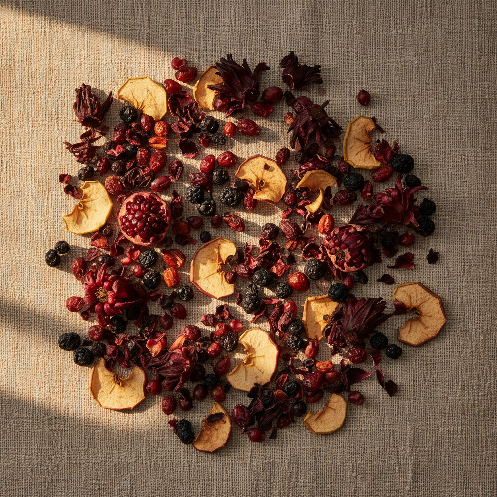 Infusión de Frutas y Flor de Granada