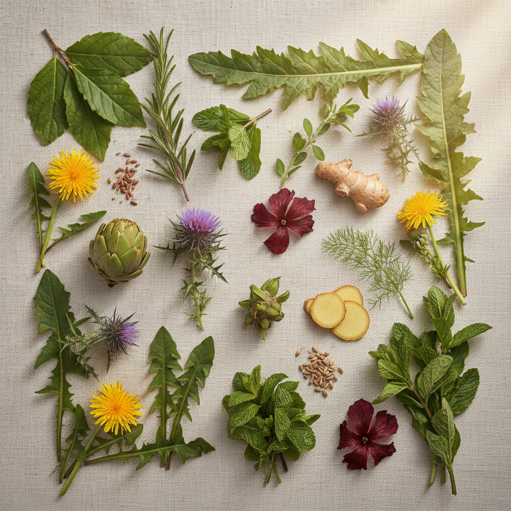 Infusión Hepática Natural - Mezcla de 9 Plantas (Boldo y Cardo Mariano) HEPADEP