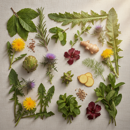 Infusión Hepática Natural - Mezcla de 9 Plantas (Boldo y Cardo Mariano) HEPADEP